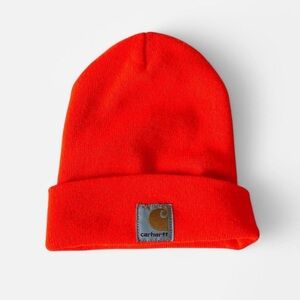 Carhartt Bold Orange Knit Hat